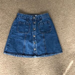 Denim skirt